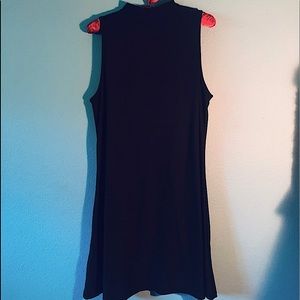 Conservative black dress